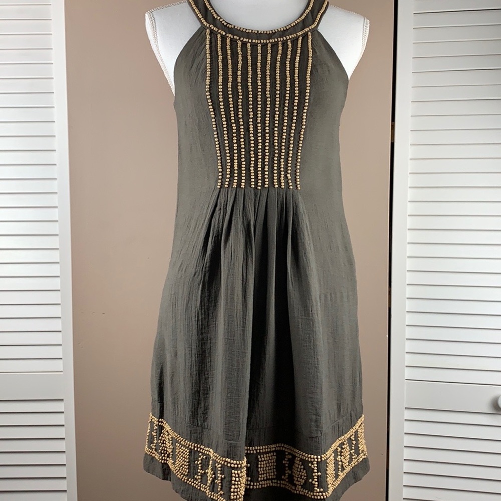 BGBGMAXAZRIA Halter Boho Dress